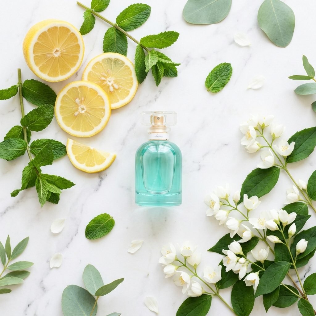 Zitrone, Minze und Jasmin – Frischer Duft